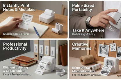 Portable Mini Thermal Printer