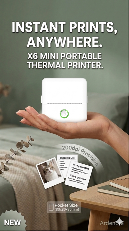 Portable Mini Thermal Printer