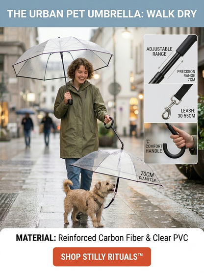🌧️🌧️Adjustable dog walking leash for rainy day🦮
