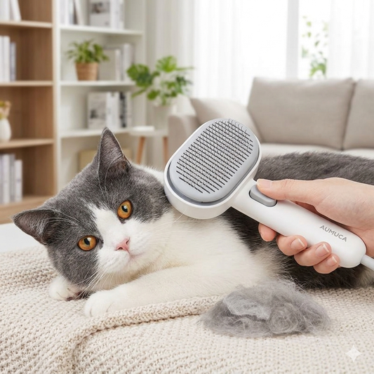 Pet hair comb
