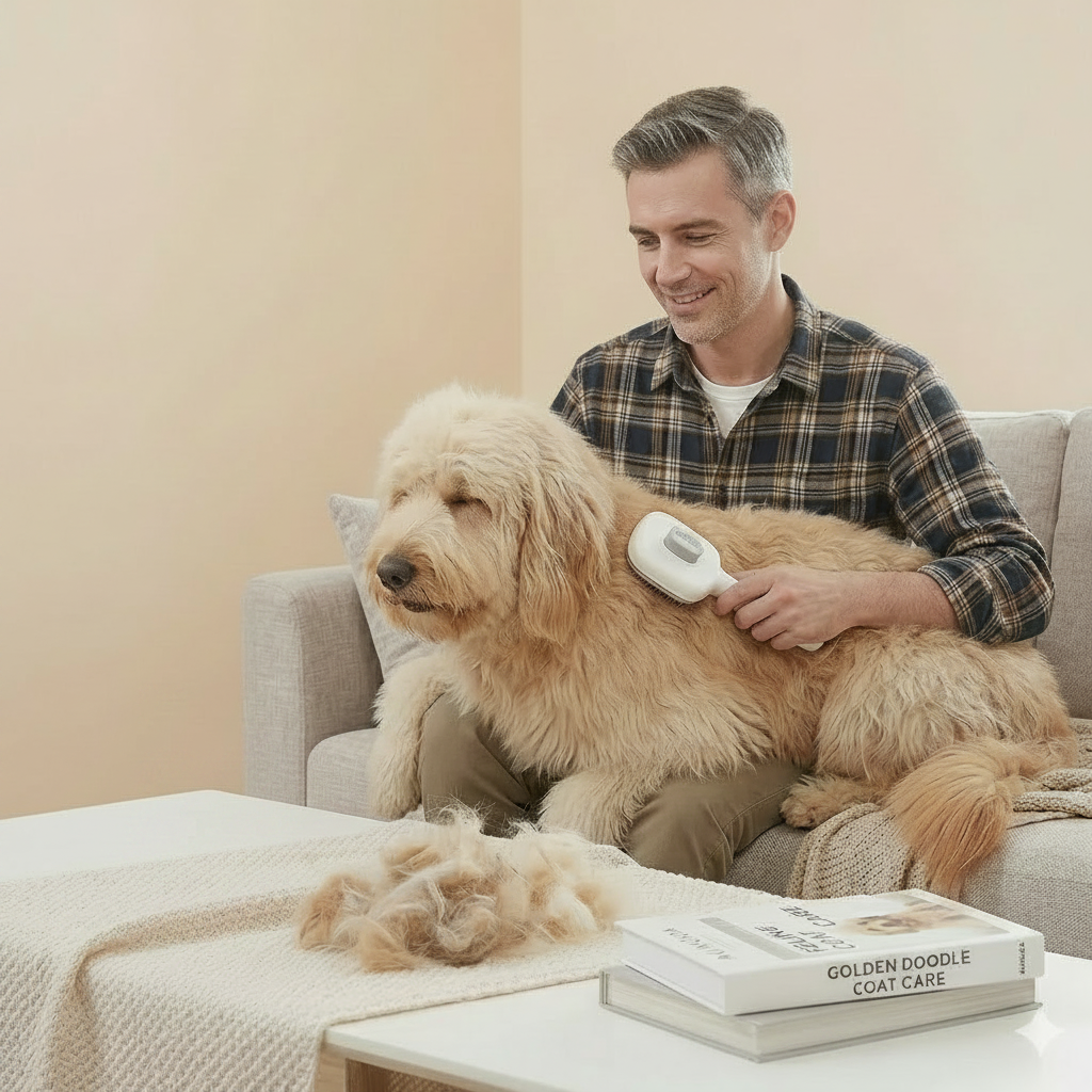 Pet hair comb
