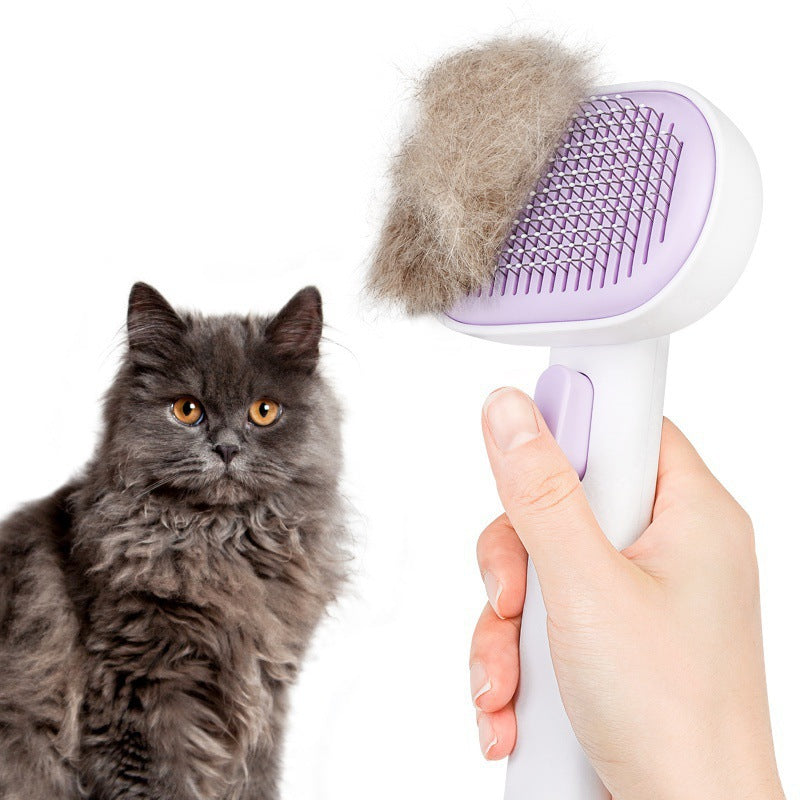 Pet hair comb