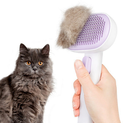 Pet hair comb