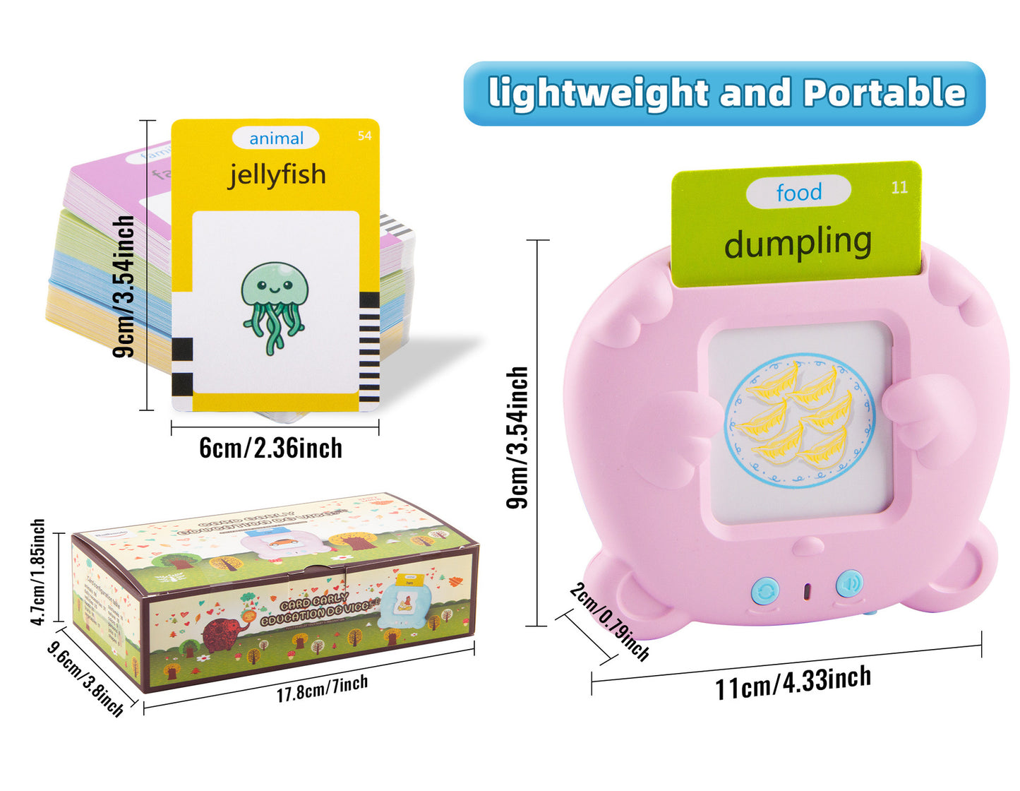 Auditory Sensory Educational Talking Cards