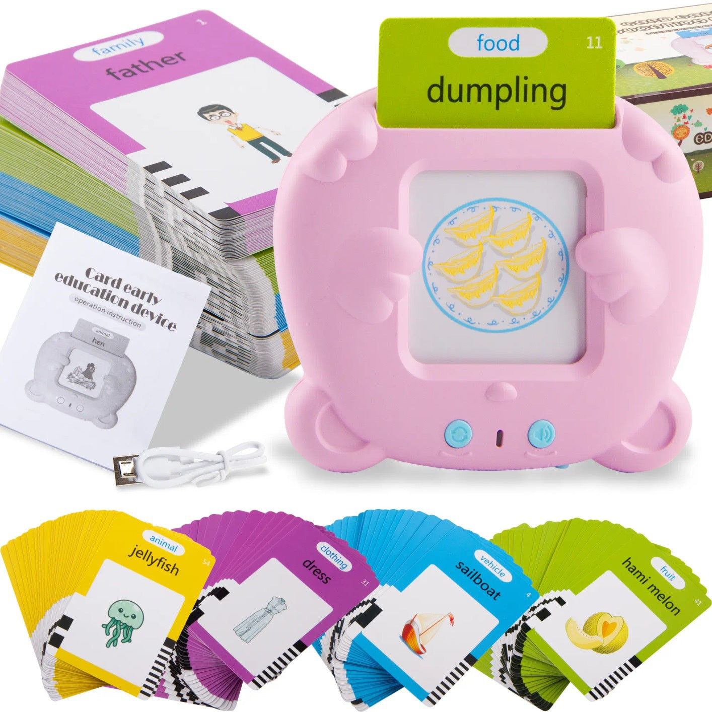 Auditory Sensory Educational Talking Cards